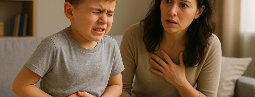 Cuidados de diarrea sin fiebre en niños