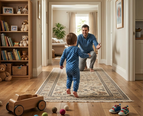 Mi hijo con 2 años camina de puntillas, ¿debo preocuparme?